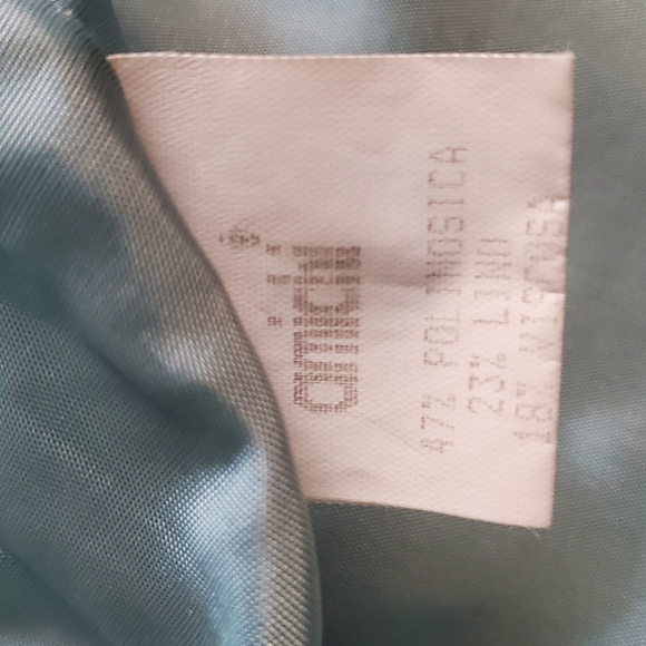 Light Blue Button-Up Blazer - Picture 5 of 5